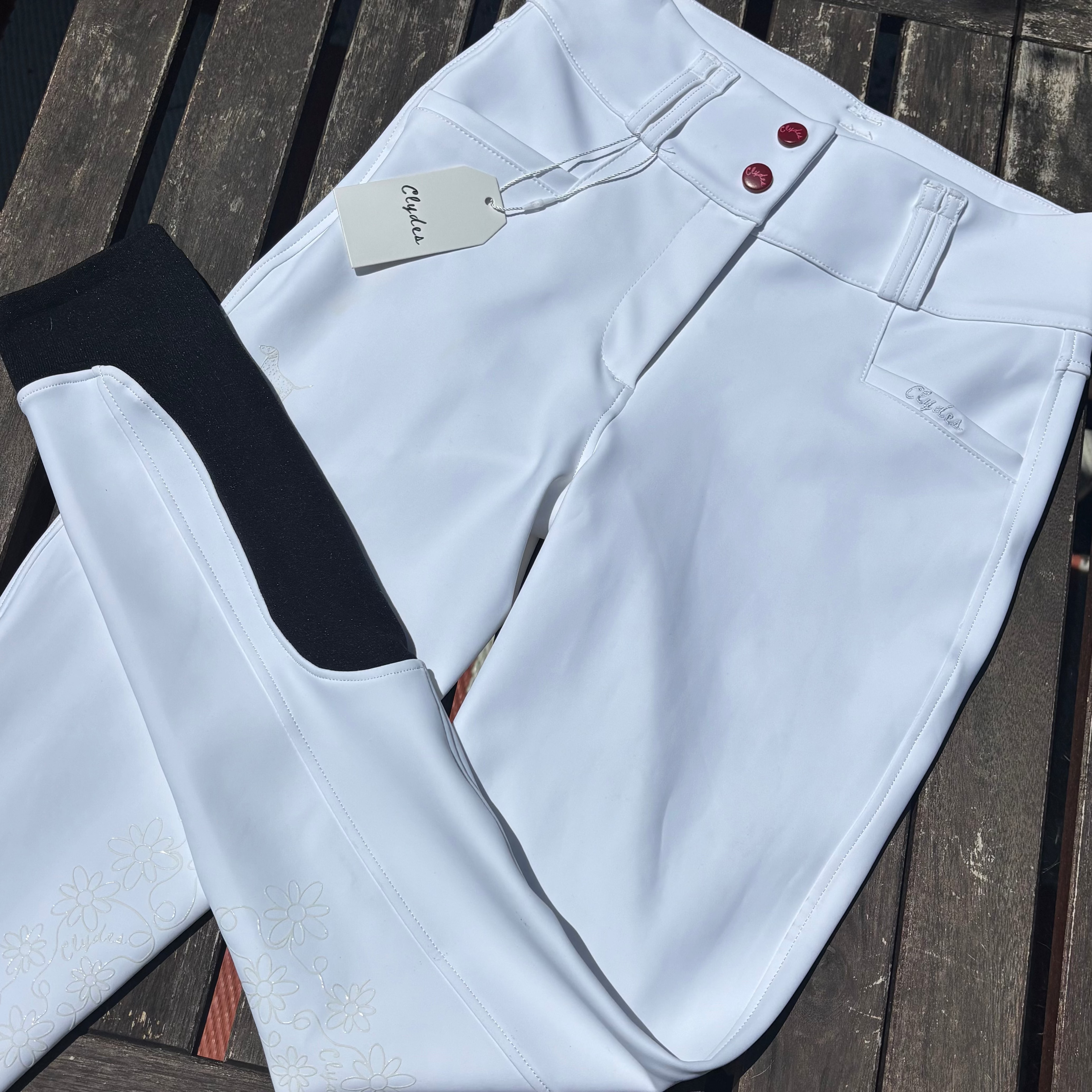 White Clydes Breeches - Final Sale