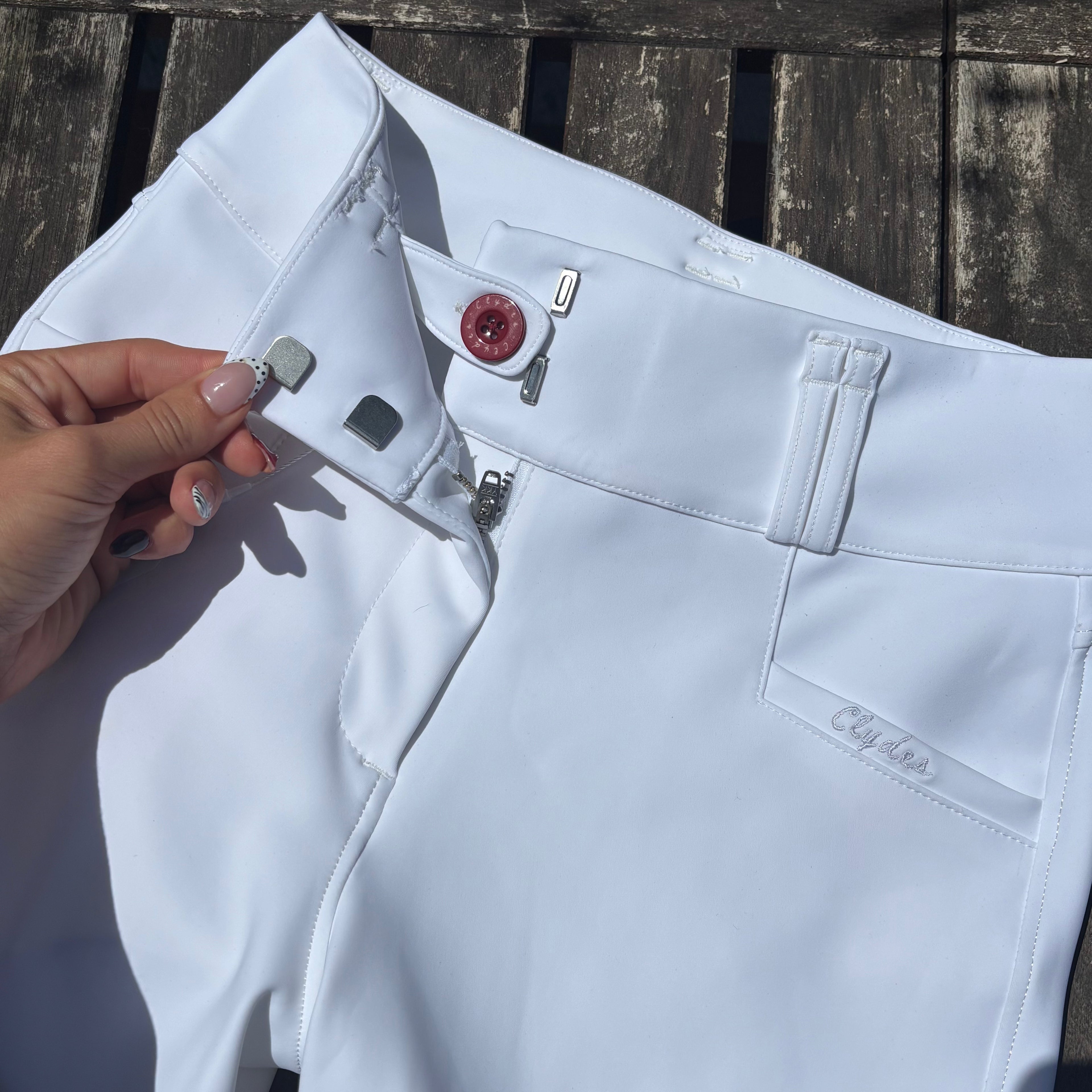 White Clydes Breeches - Final Sale