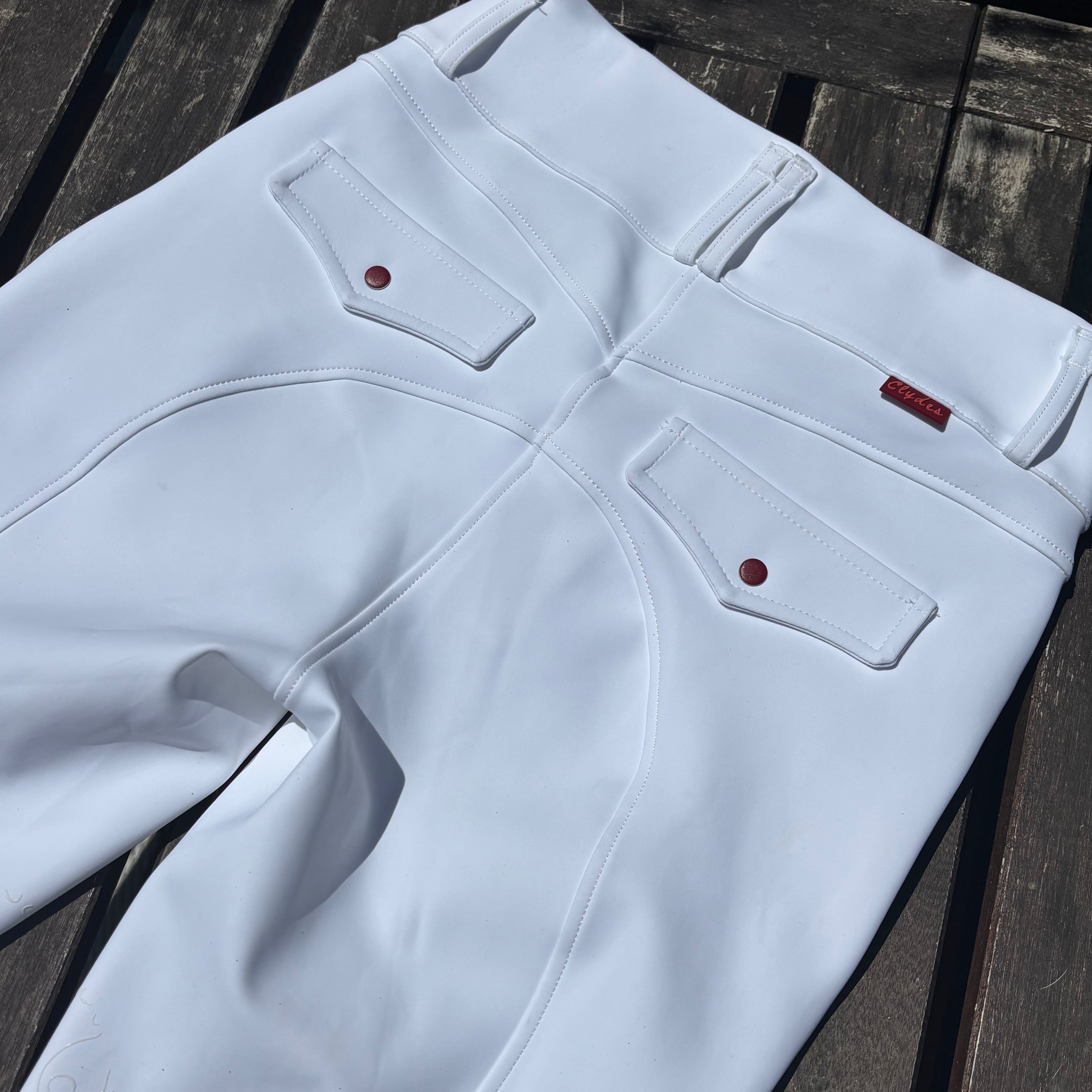 White Clydes Breeches - Final Sale