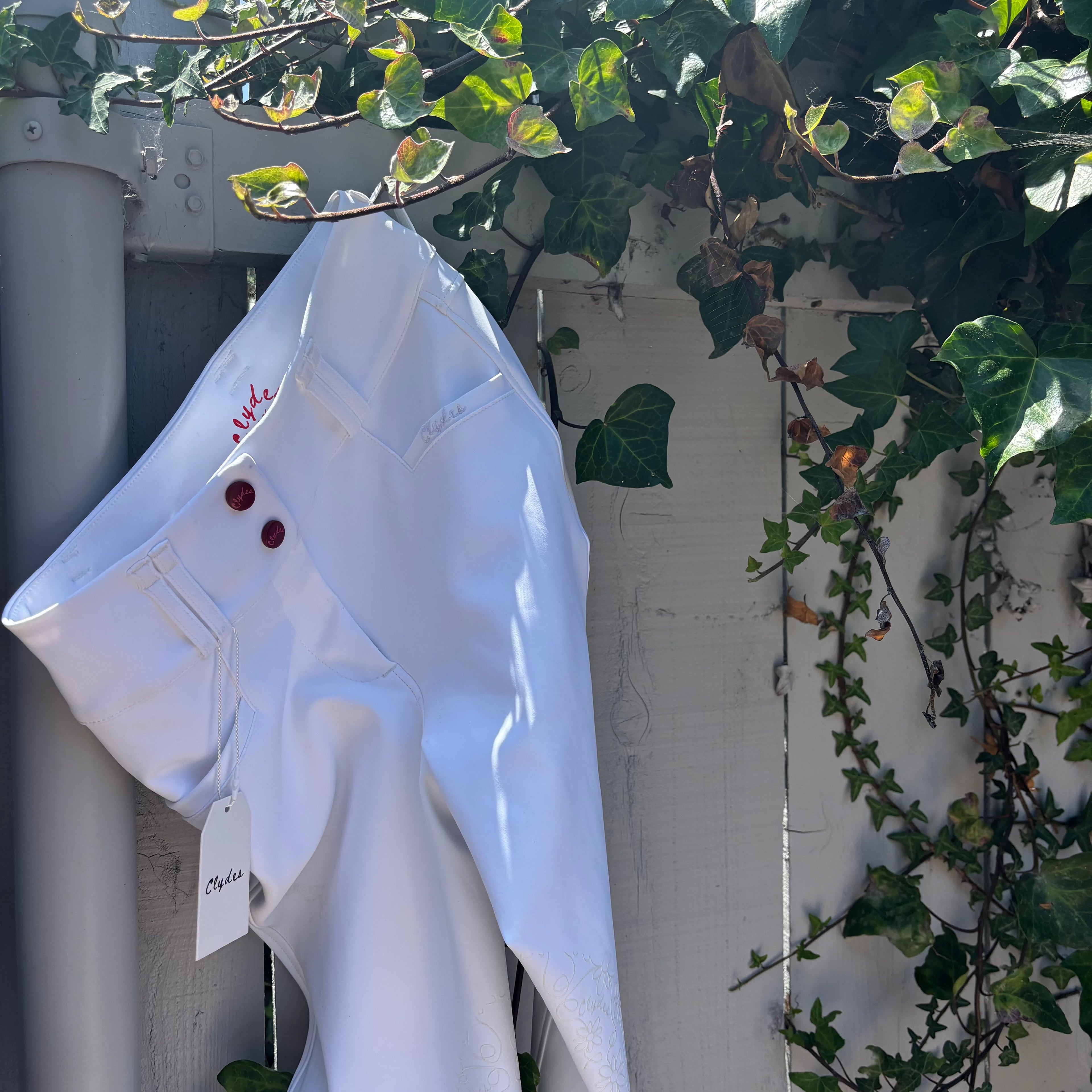 White Clydes Breeches - Final Sale